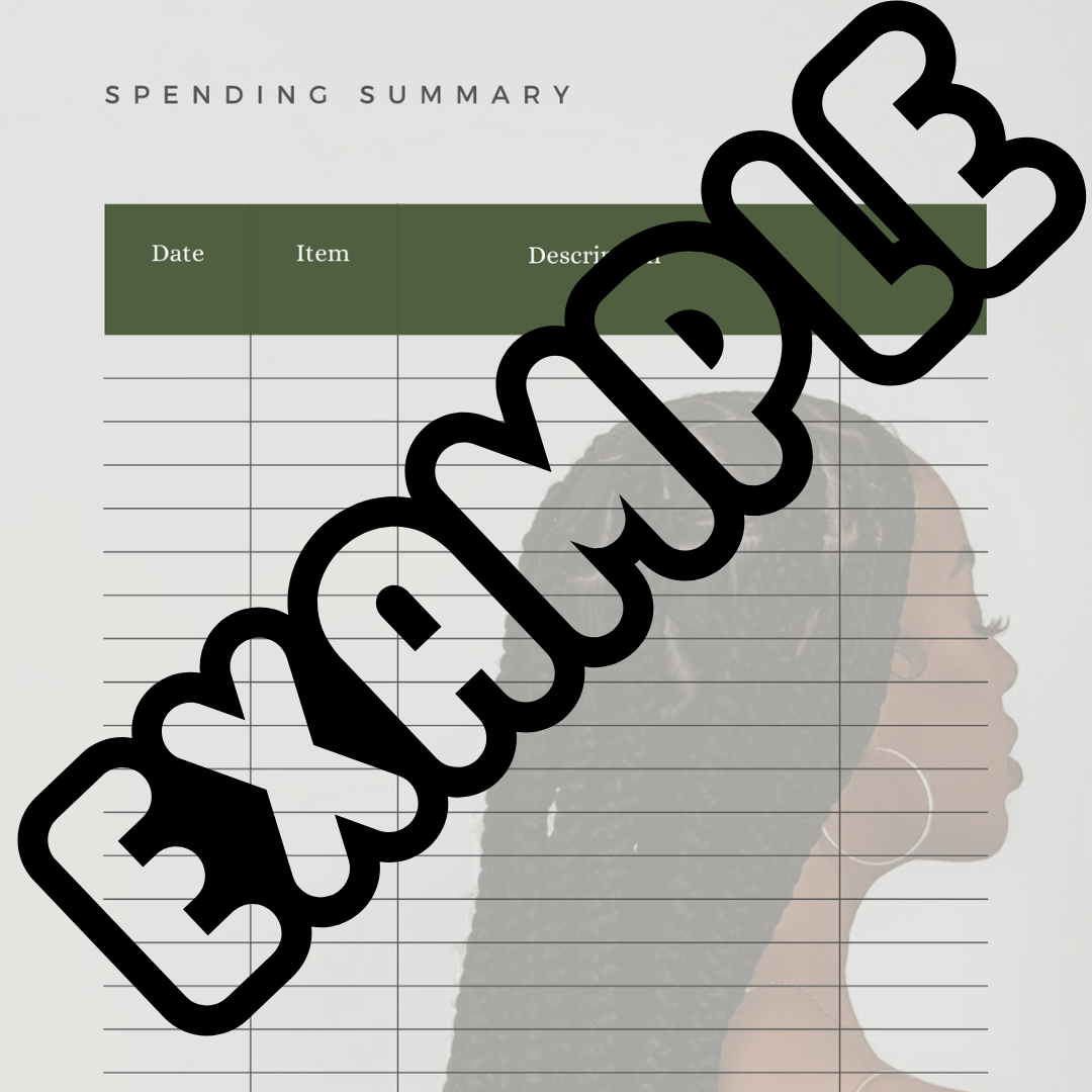 Black Girl Budget Planner