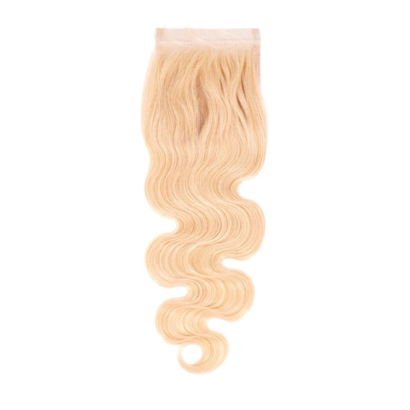 Russian Blonde Body Wave Closure